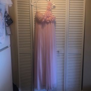 Blush pink elegant dress